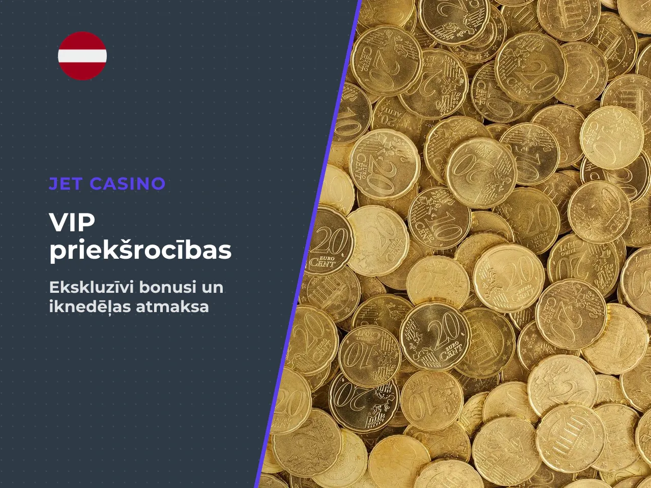 Cashback, VIP programma un JetCoins. Papildus