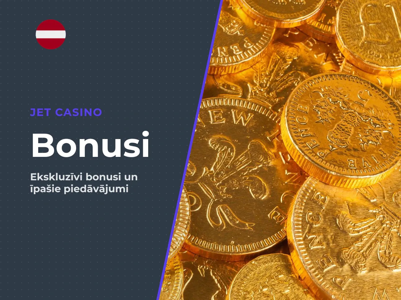 Jet Casino promo kodi un bonusu
